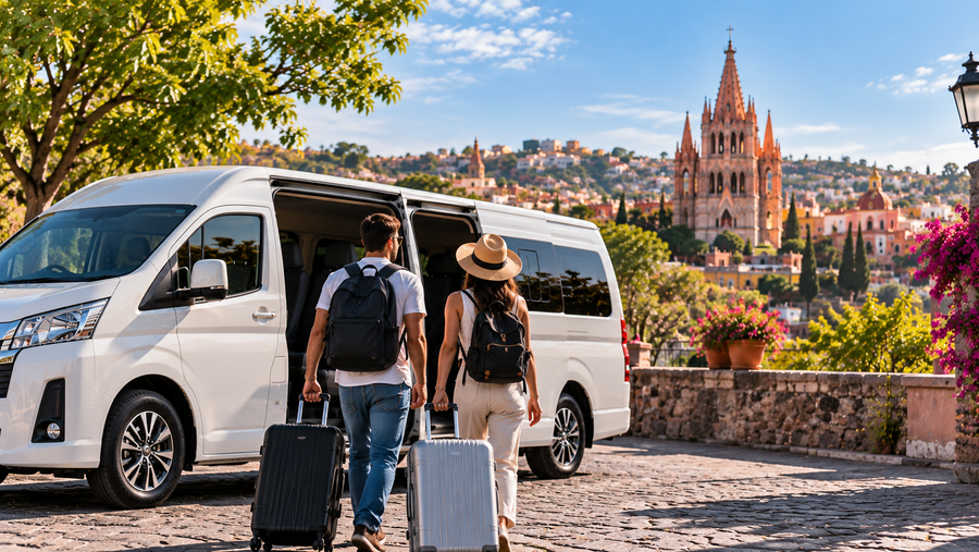 Turistas y familias